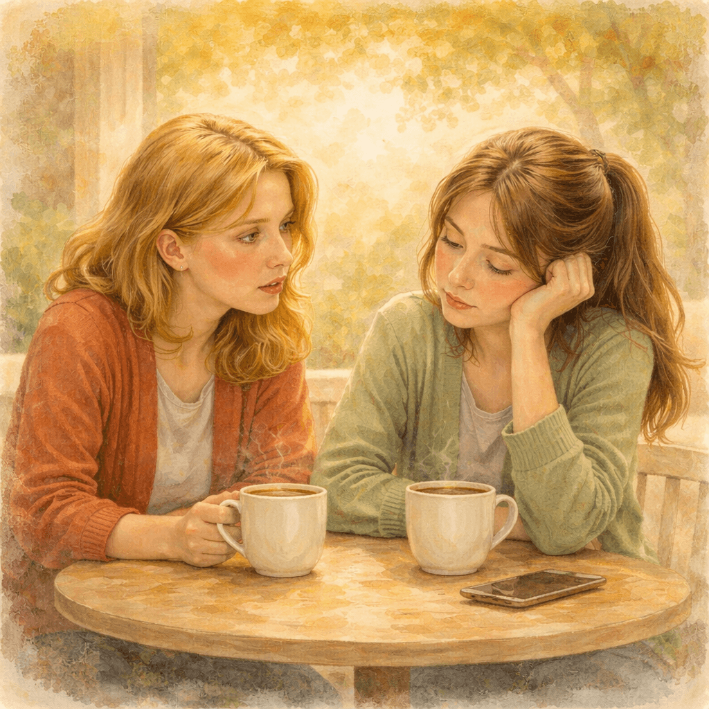 Ali naj posežem ali molčim? Ko nas skrbi za prijatelja